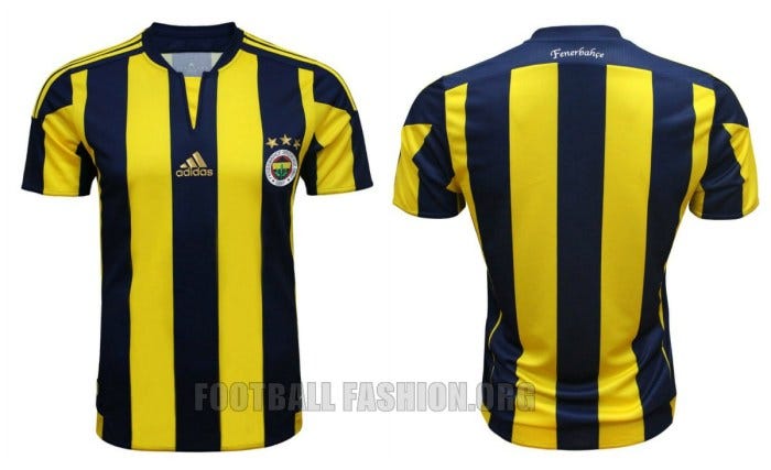 Fenerbahçe SK 2015/16 adidas Home, Away and Third Kits | by