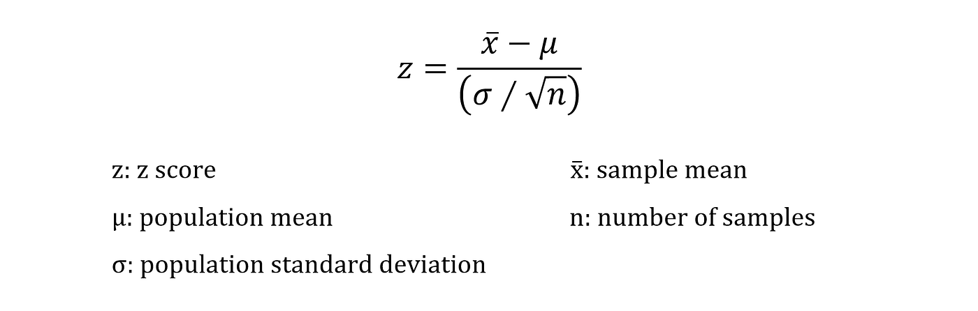 Z Test Formula Z Test Formula | PDF | Statistical Hypothesis Testing