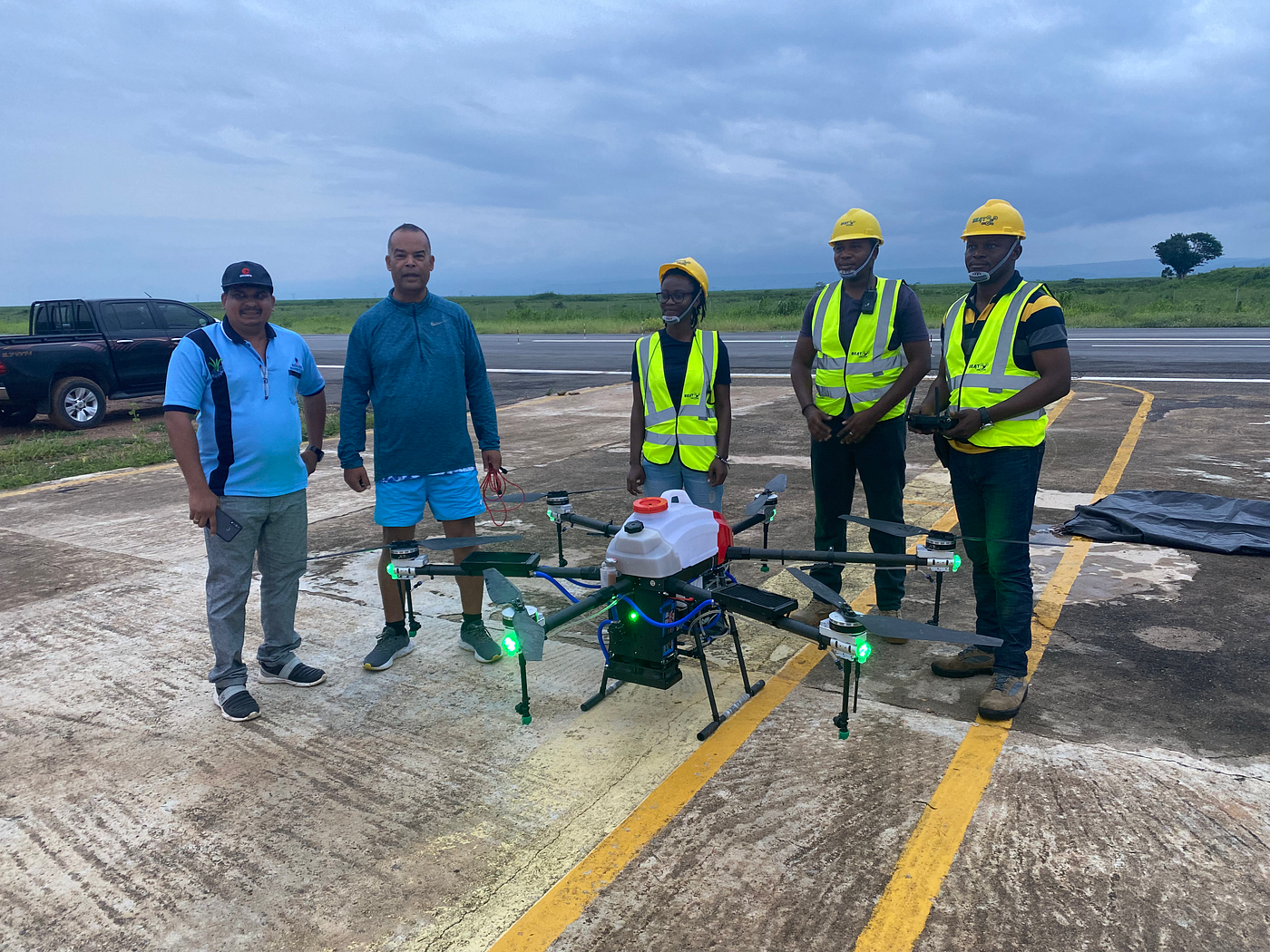 The BeatDrone team building practical drone solutions for African agriculture and security challenges.