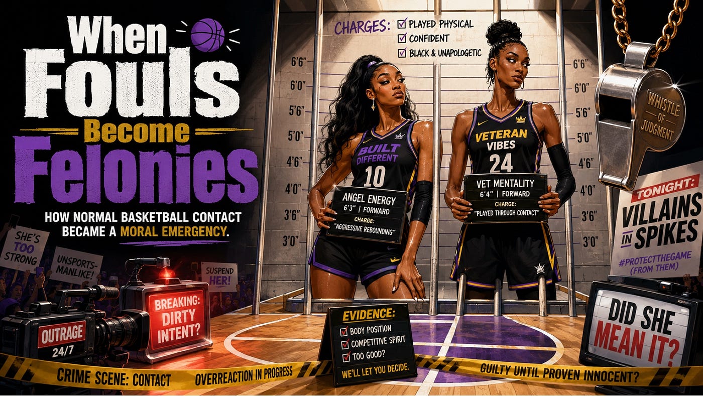 The WNBA has a real issue with misogynoir — Photo created by author using AI