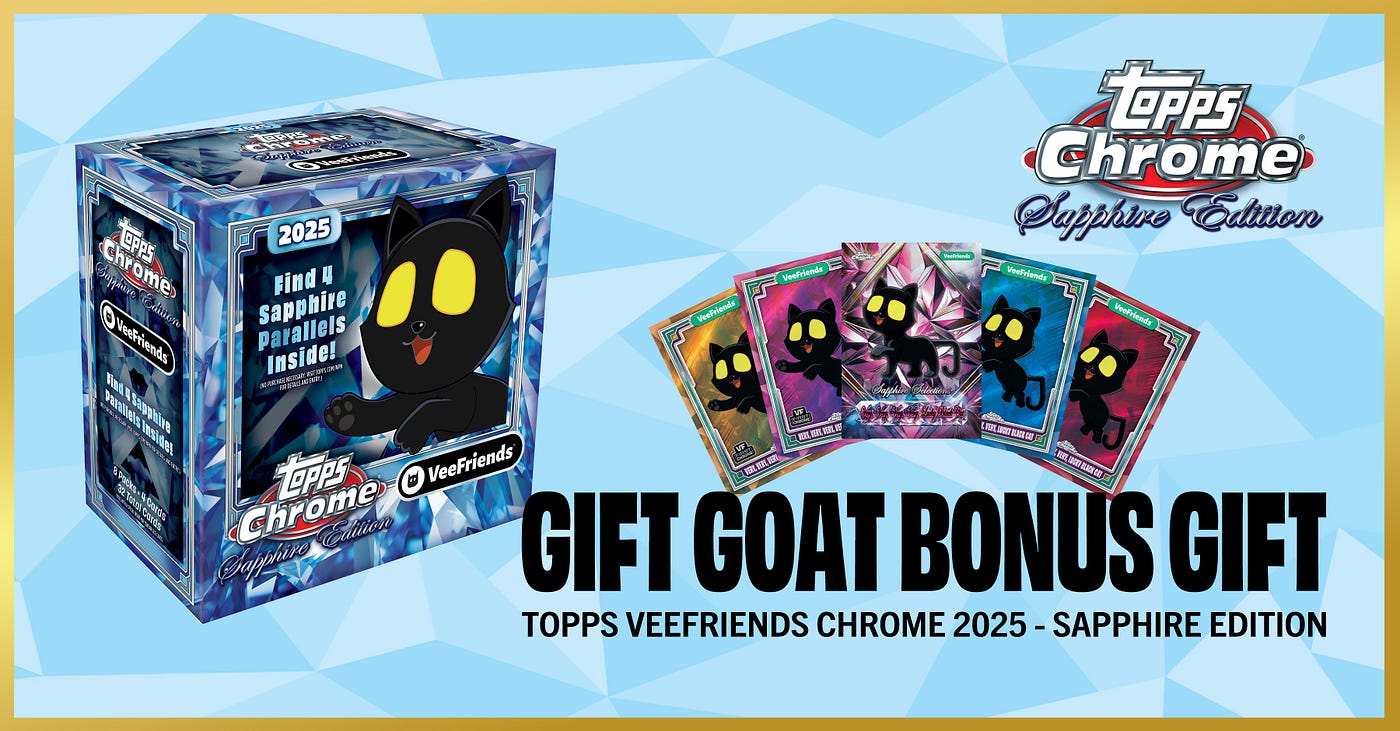 Topps VeeFriends Chrome 2025 Sapphire Edition | VeeFriends