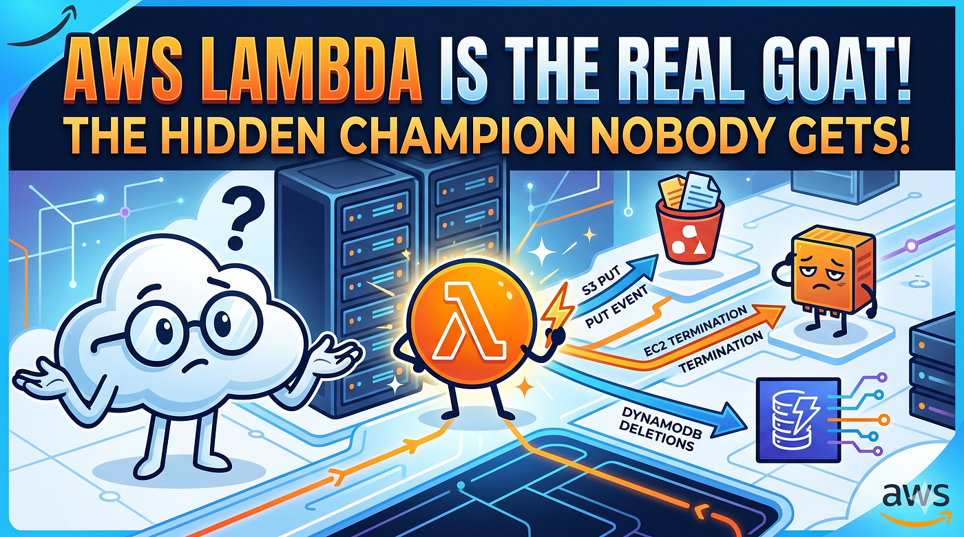 The Invisible Glue: Why You’re Doing AWS Wrong (and Why Lambda Is the Cure)