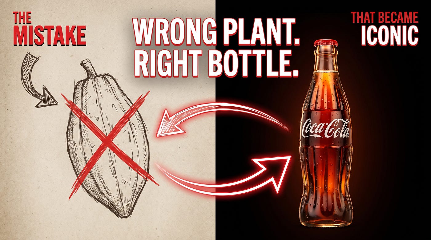 How One Mistake Created Coca-Cola’s Famous Bottle