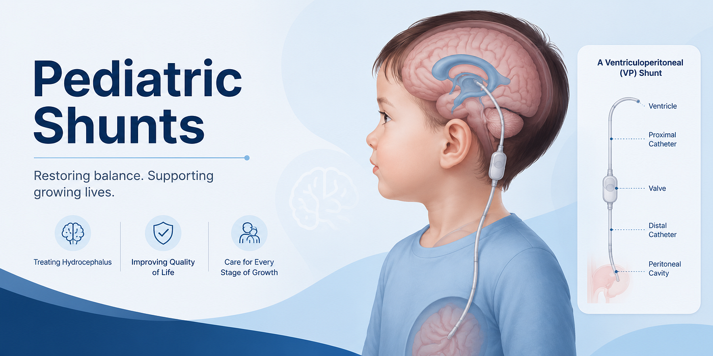 Pediatric Shunts in Hydrocephalus Management
