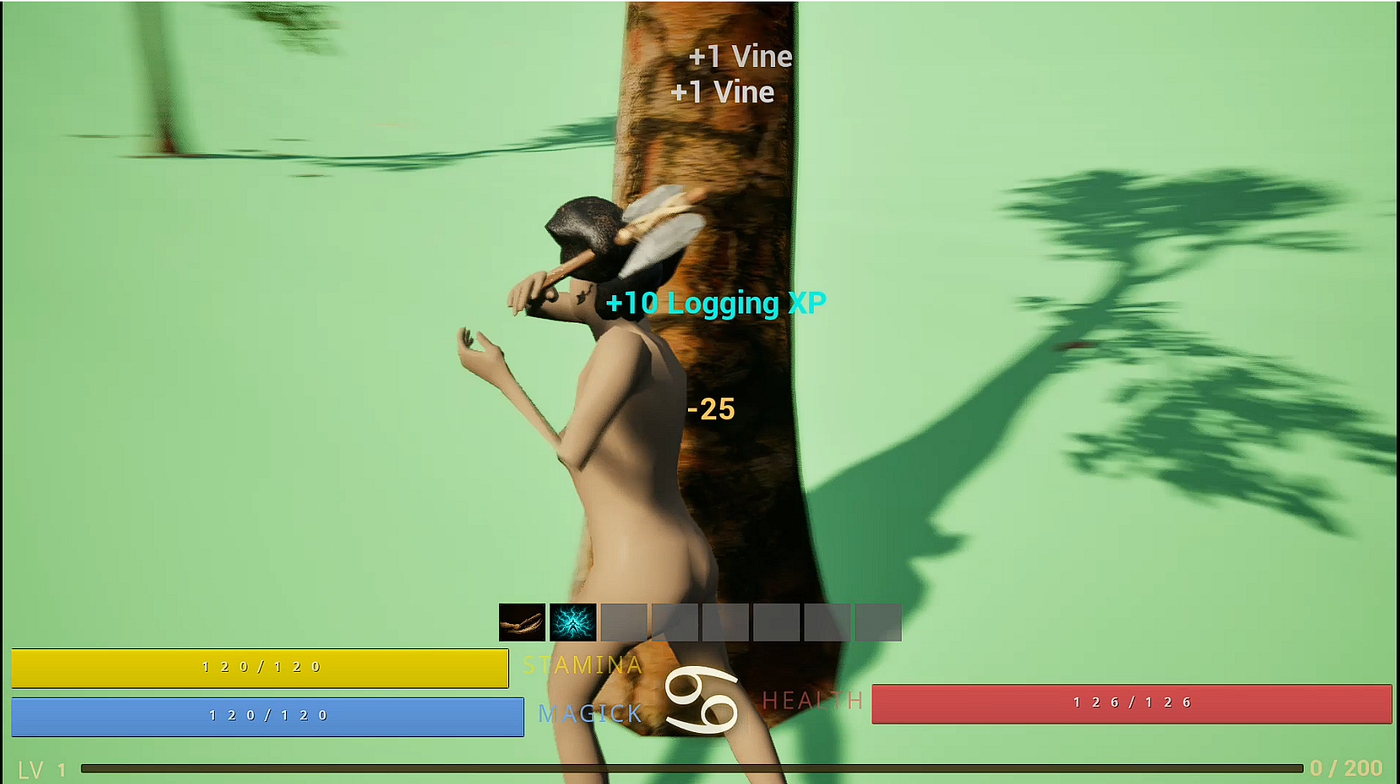 Magickness MMORPG Evolves with Crafting, Harvesting, and the First Magick Ability