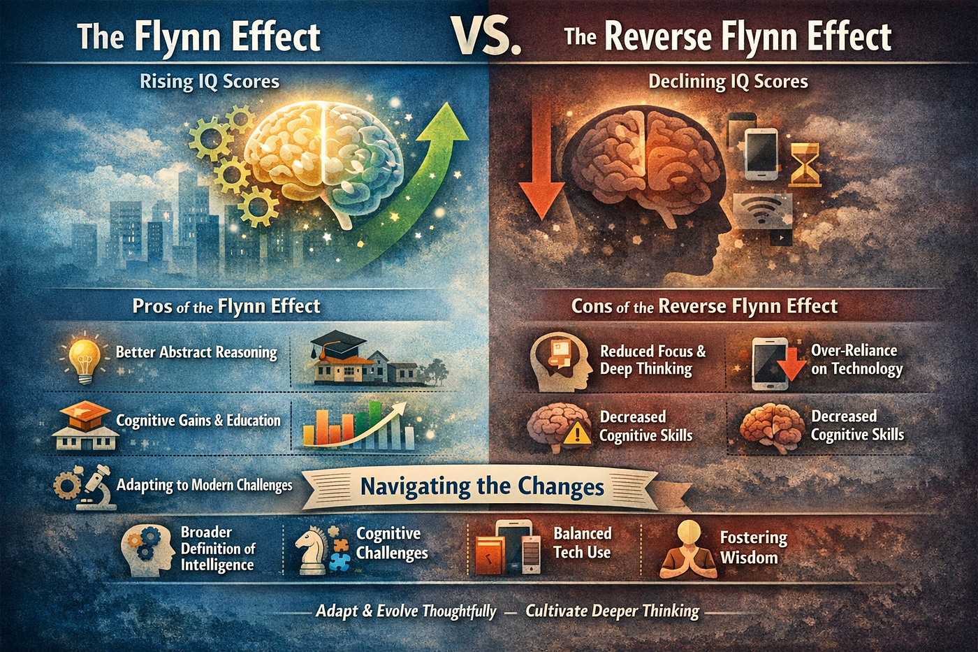 The (Reverse)Flynn Effect