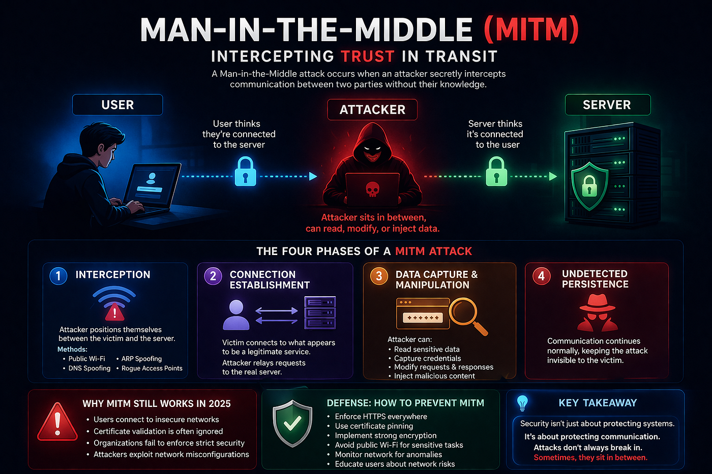 Man-in-the-Middle: Intercepting Trust in Transit