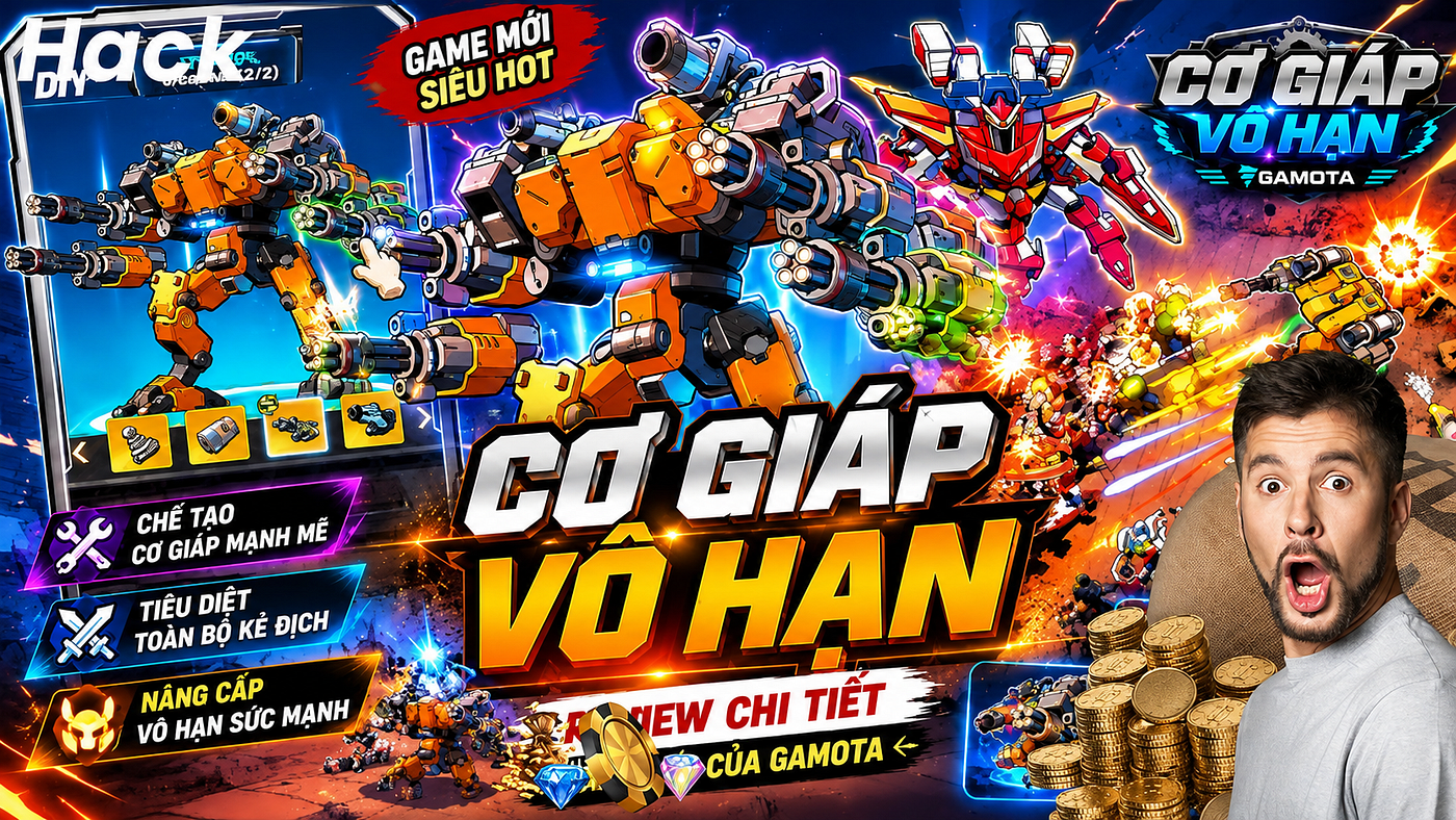 Cơ Giáp Vô Hạn Mod Apk — Trở Thành Chiến Binh Robot Trên GAMEHAIVL