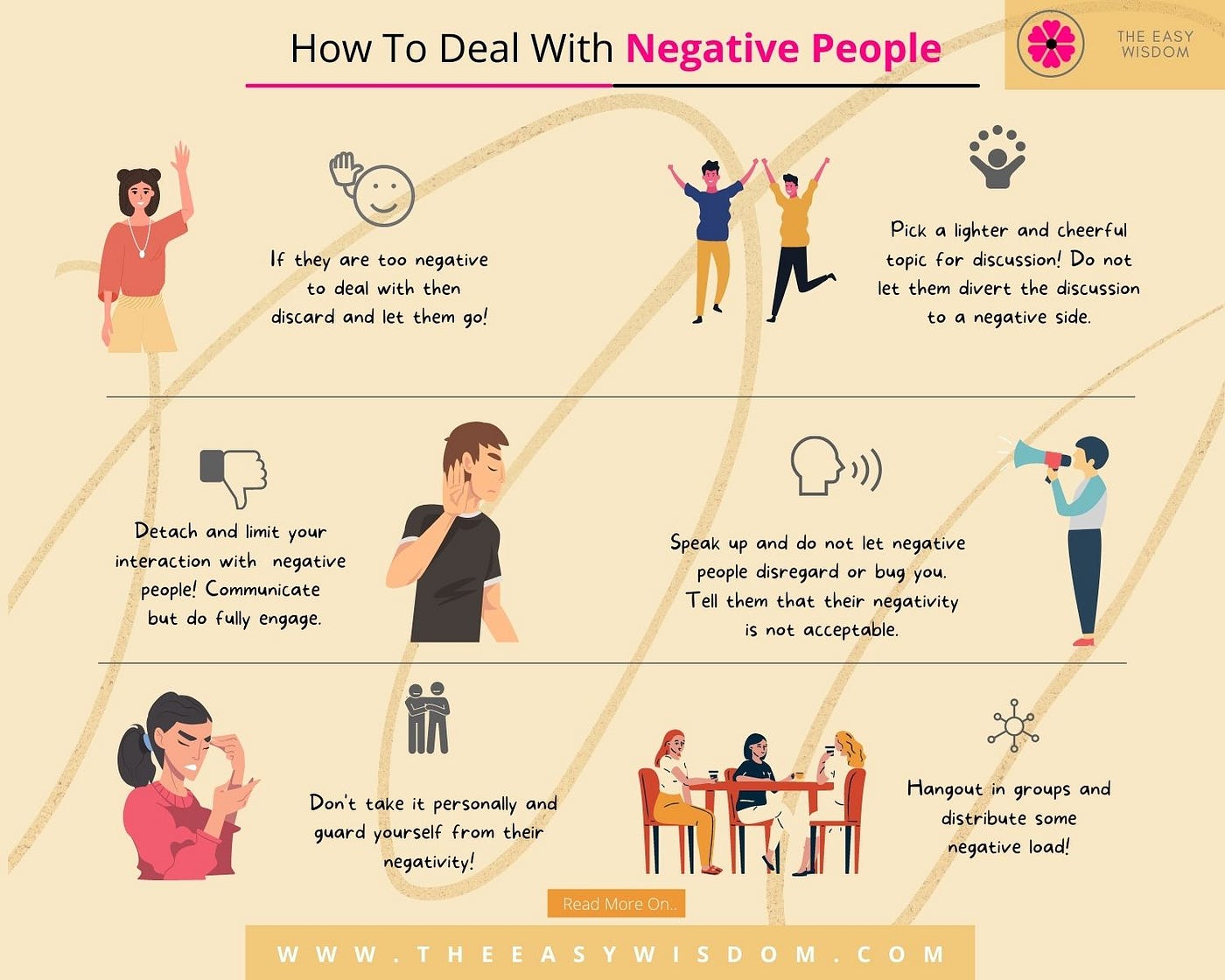 How to Deal with Negative People &amp; Relationship with a Negative 