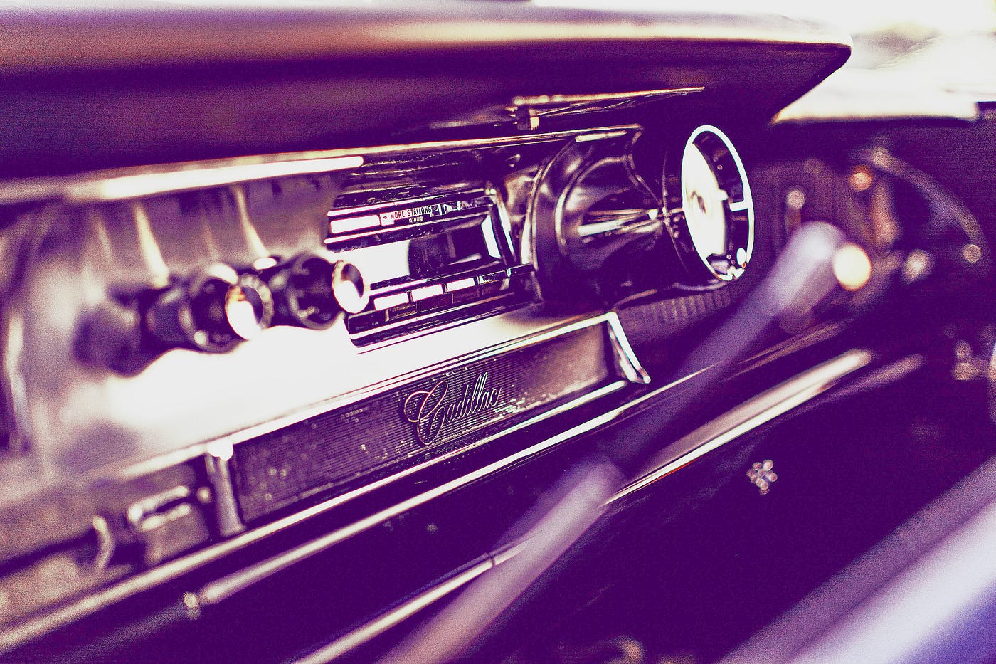 The Old FM Radio in the Turquoise Cadillac | by Mona S Gable | The Happy  Human | Medium