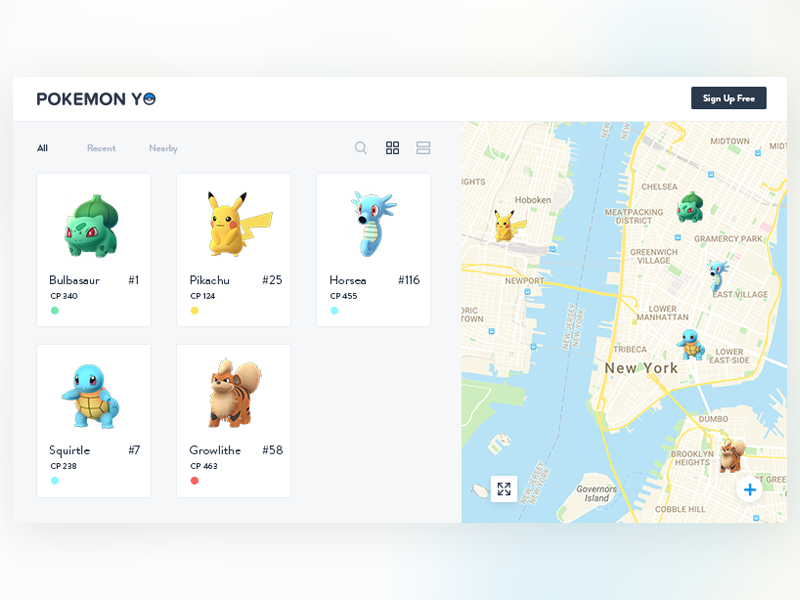 Pokémon GO by Oculus Studios on Dribbble