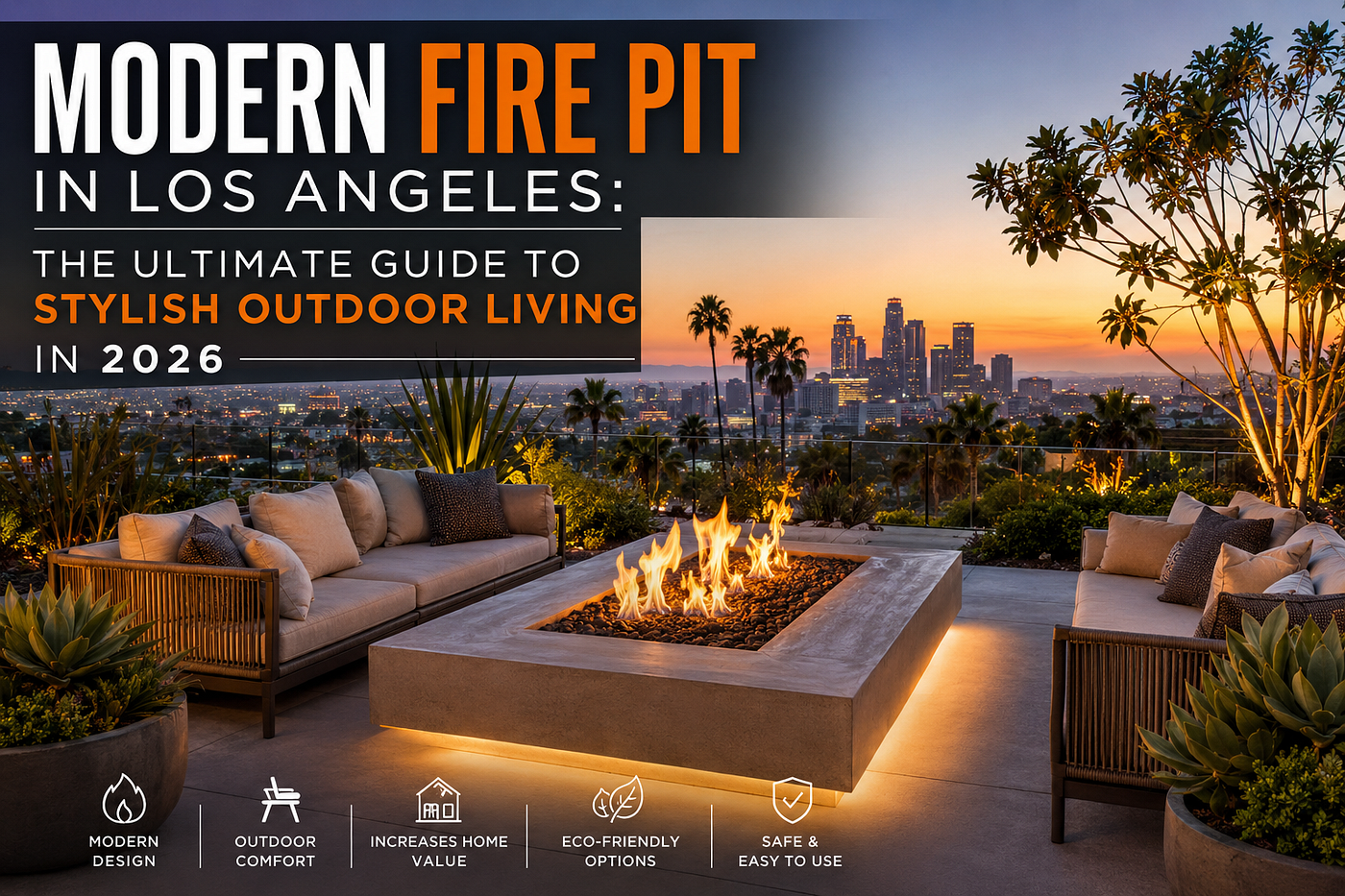 Modern Fire Pit in Los Angeles: The Ultimate Guide to Stylish Outdoor Living in 2026
