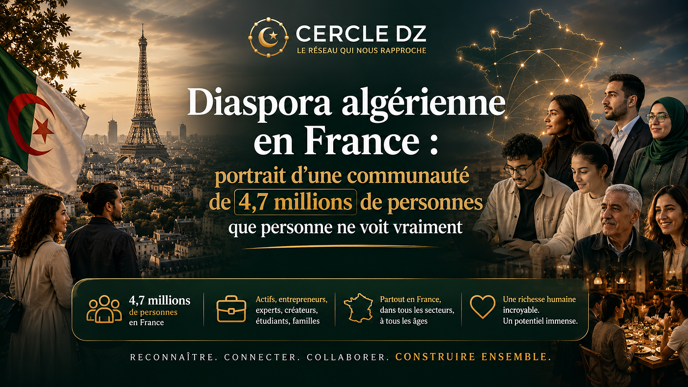Diaspora algérienne en France : portrait d’une communauté de plus de 4,7 millions de personnes que…