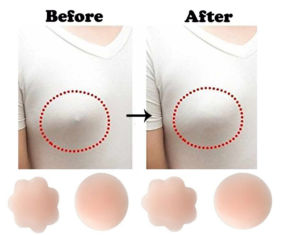 Silicone nipple covers: Why they are the 'in thing', by Vanessa Dubrey