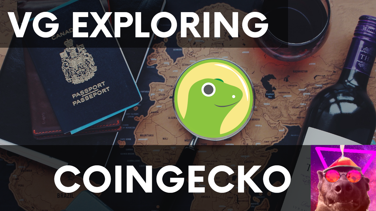 VG Explore — CoinGecko — Your next favorite crypto tracker? | by Virtu  Grana | Medium