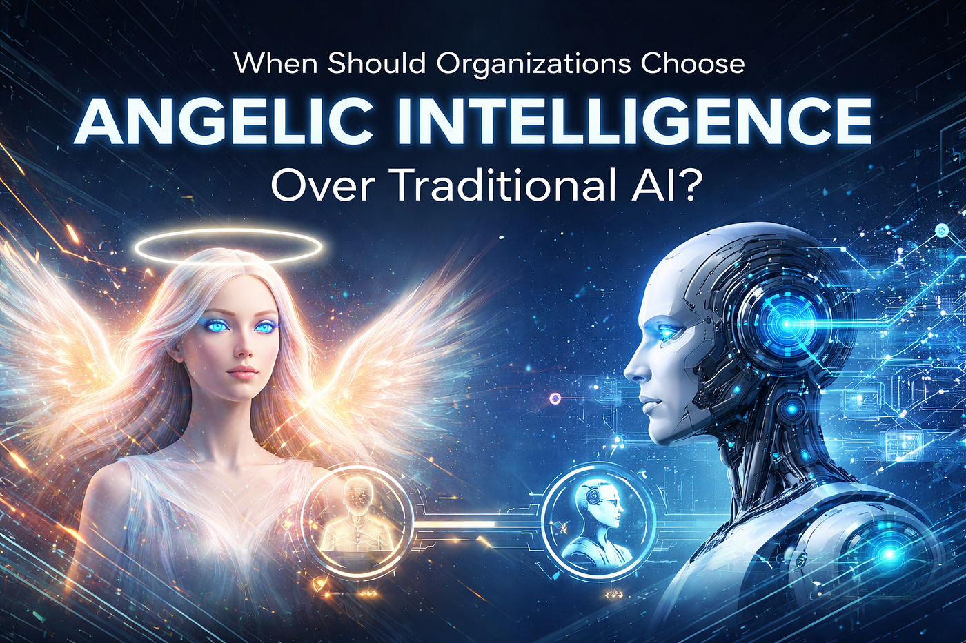 When Should Organizations Choose Angelic Intelligence Over Traditional AI?