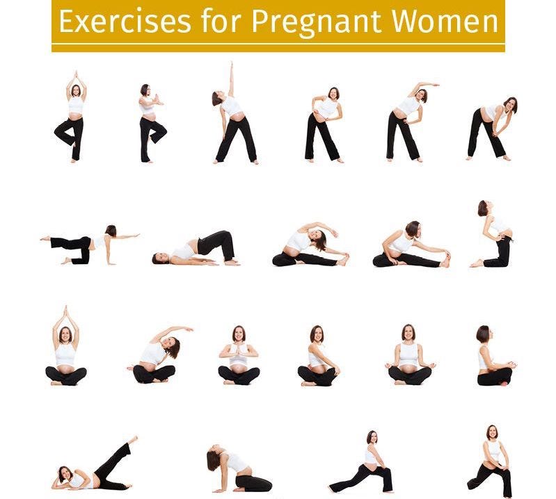 5 of the best exercises for pregnant women