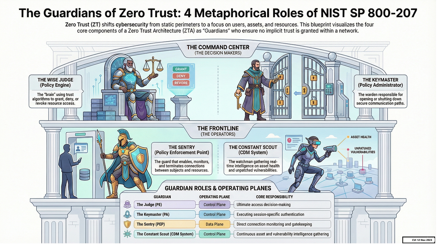 Why Your Network Perimeter is Already Dead (and How the ‘Four Guardians of Zero Trust’ Can Save It)