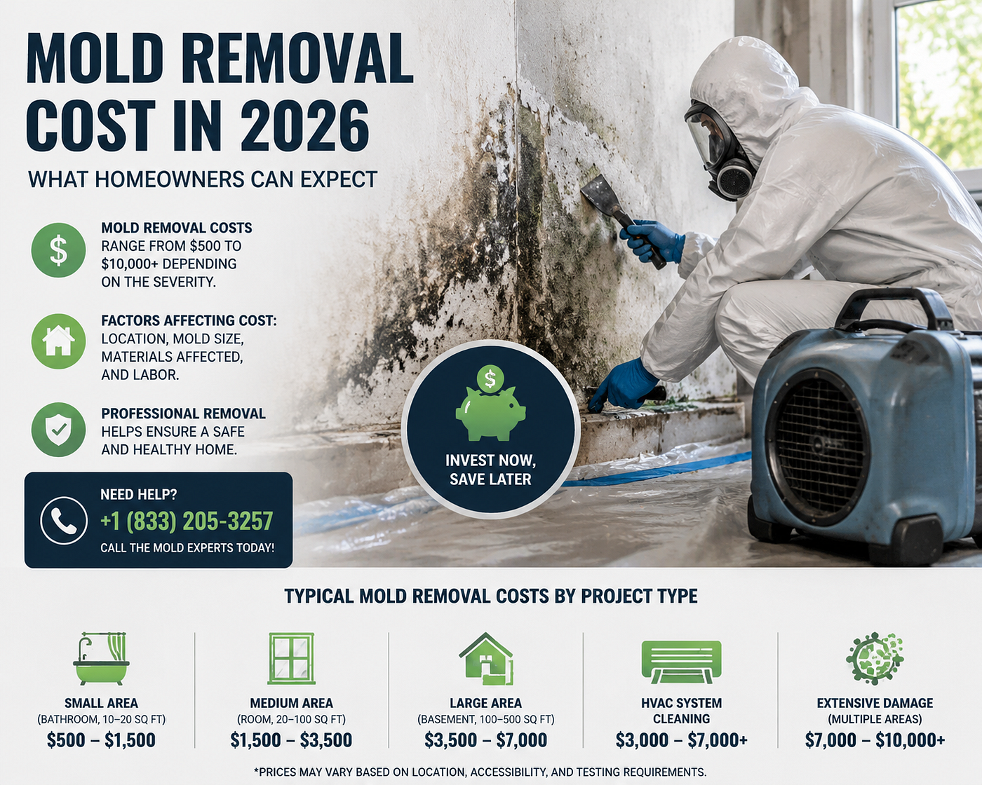 Mold Removal Cost in 2026