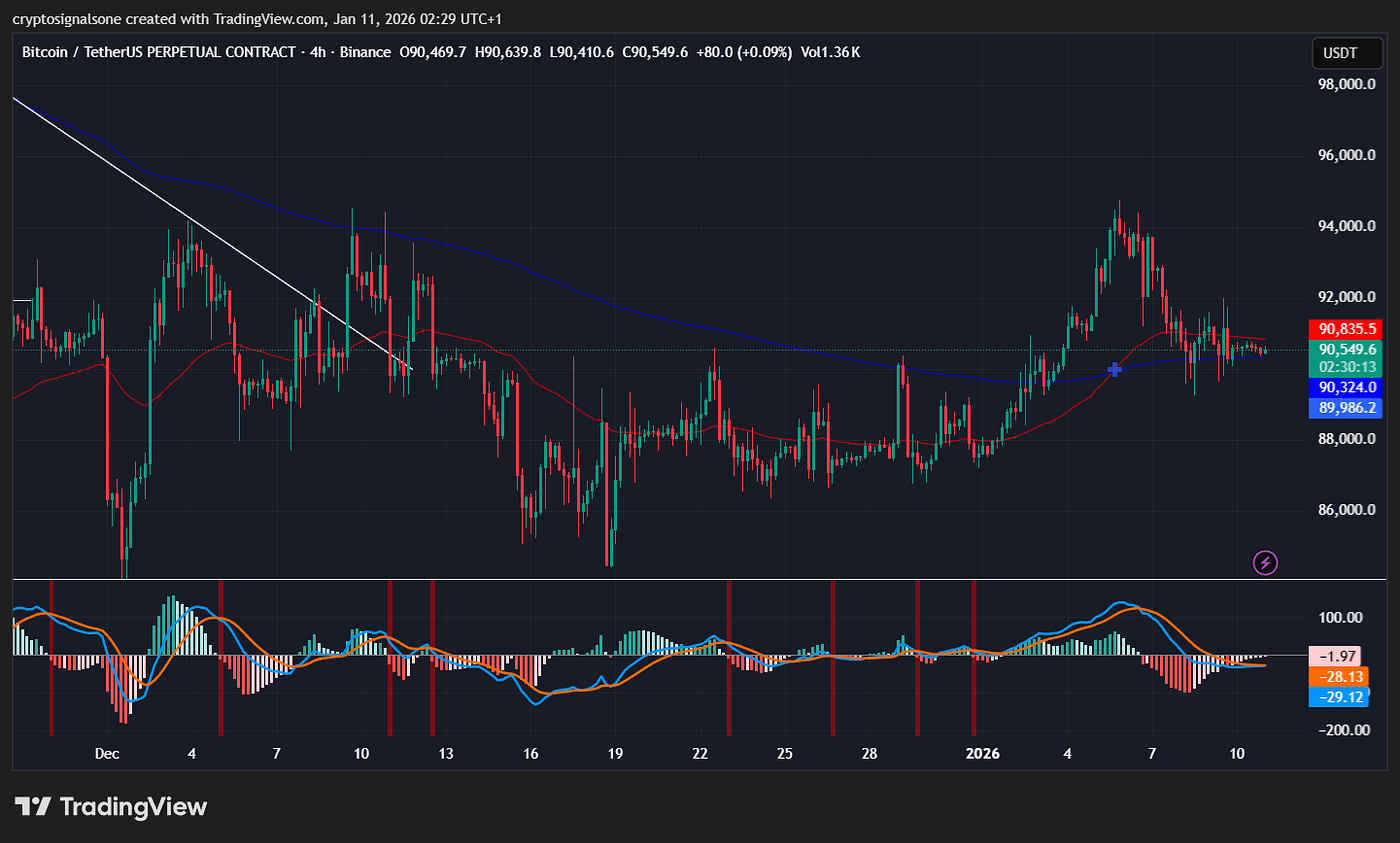 Bitcoin Pullback Alert: Will BTC Hold $90K Support? | by Gabriel R. | Crypto  & Trading | Crypto Capital | Jan, 2026 | Medium