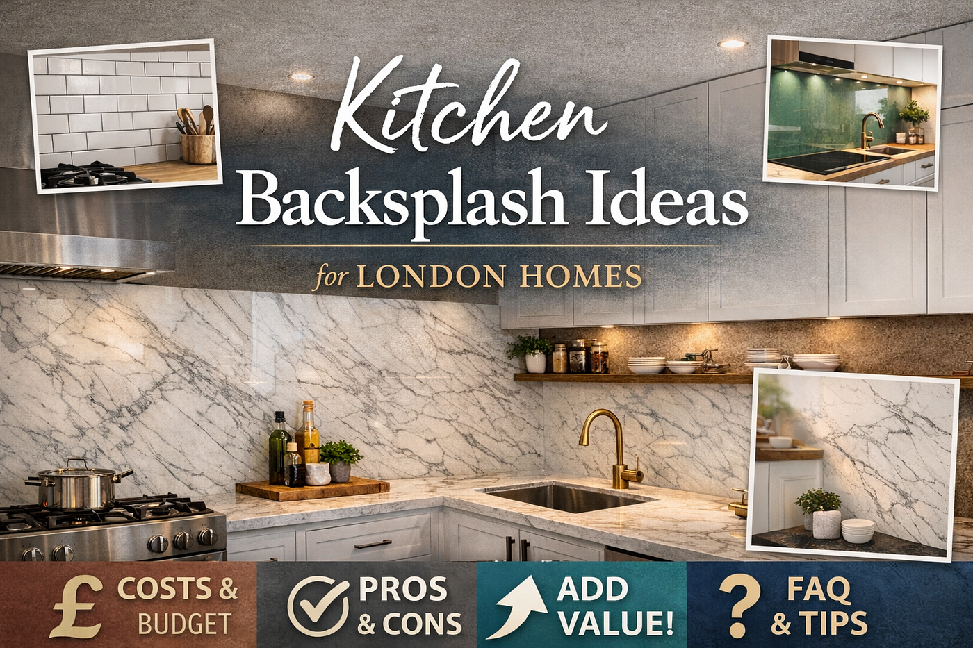 Kitchen Backsplash Ideas That Actually Work for London Homes