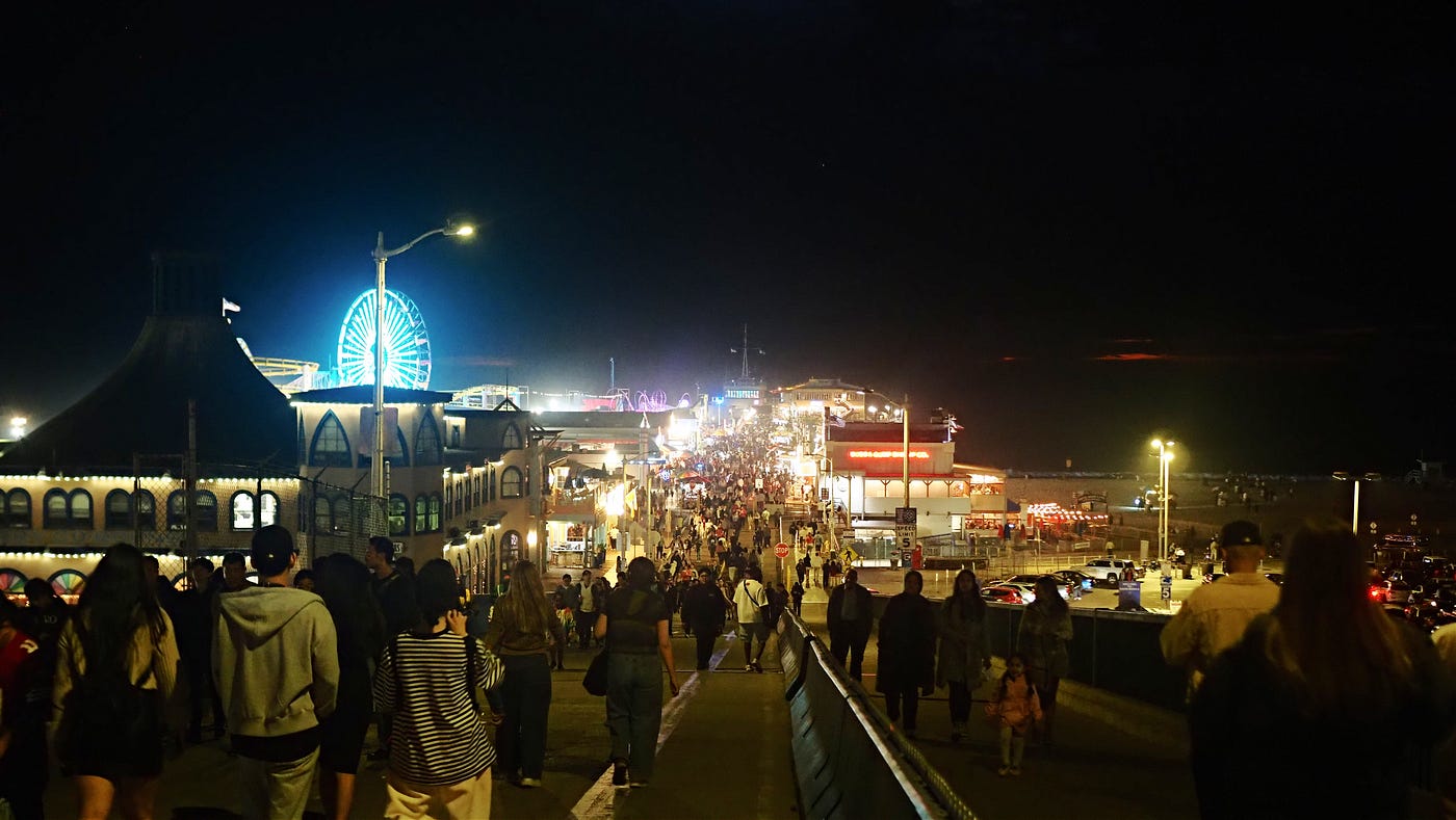California: O' Holiday Night: A Festive Spirit in Santa Monica | by  Susannas' Musings | Medium