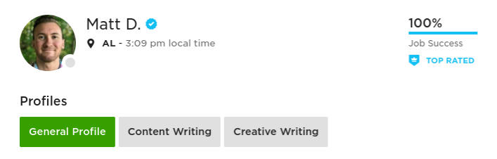 Freelance Writing on Upwork. Does A Top-Rated Badge Plus A 100