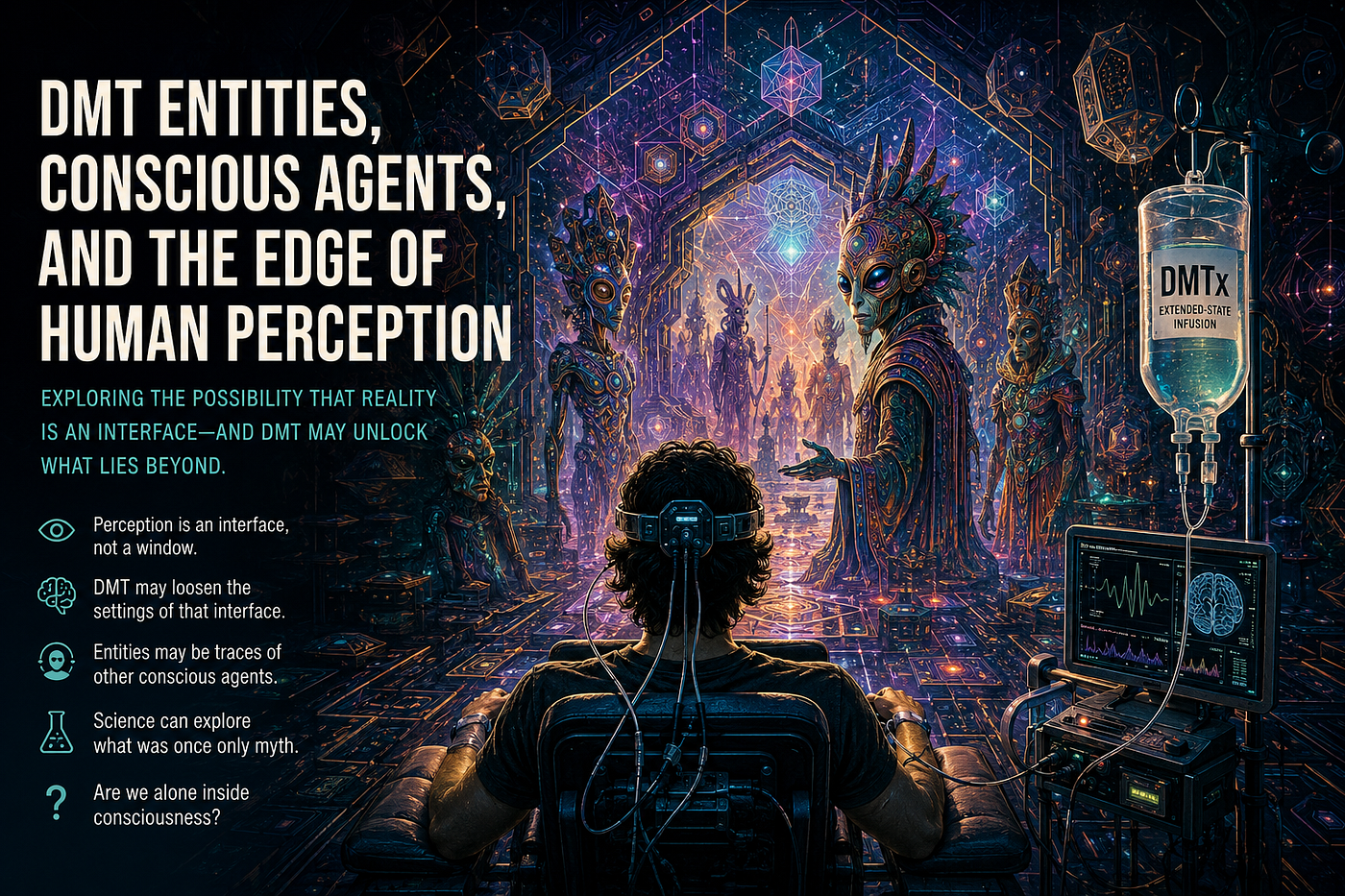 DMT Entities, Conscious Agents, and the Edge of Human Perception