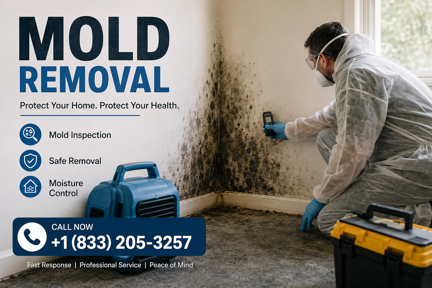 Get Professional Mold Removal Now