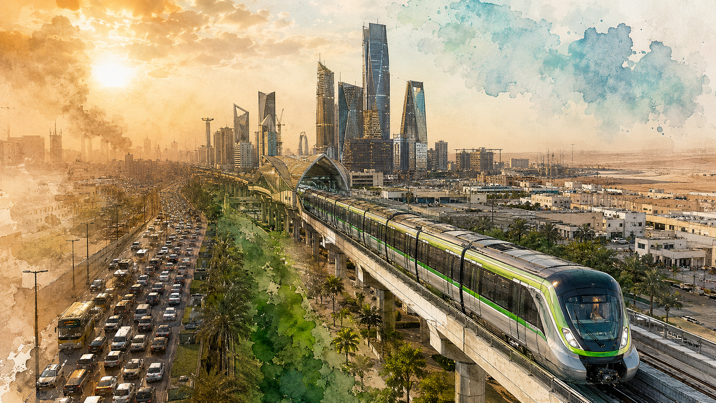 Riyadh Metro 2026: How Public Transport Is Taking On the City’s Biggest Emissions Problem
