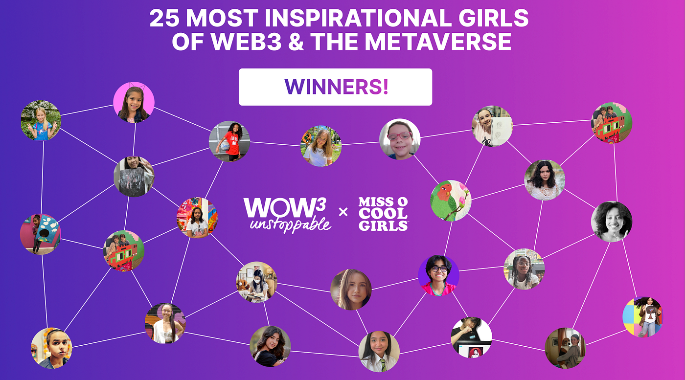 Meet the Top 115 Inspirational Women and 25 Girls of Web3 and the Metaverse  | by sandy carter | Medium