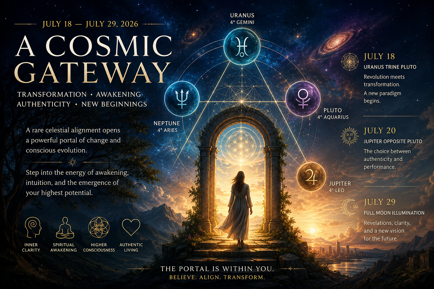 July 18, 2026: The Cosmic Gateway Everyone Will Feel — Why This Rare Sky Alignment Could Change the…