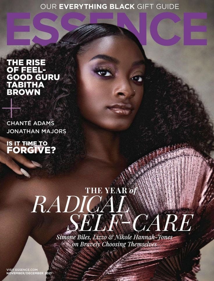 Essence Cover Self-Care — Pinterest, DiscountMags.com Gabriella Henry
