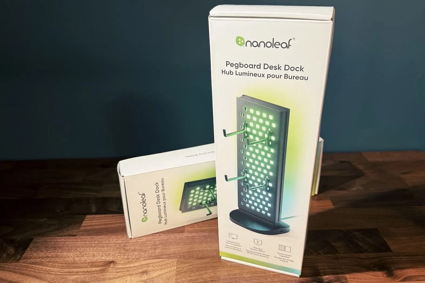 Nanoleaf Pegboard Desk Dock REVIEW Lighting Meets Organization — MacSources