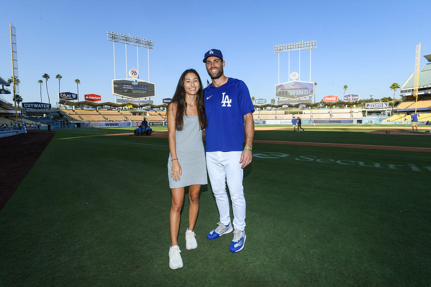 Let's go @ctaylor_3 / @ct3foundation! #Repost @dodgers