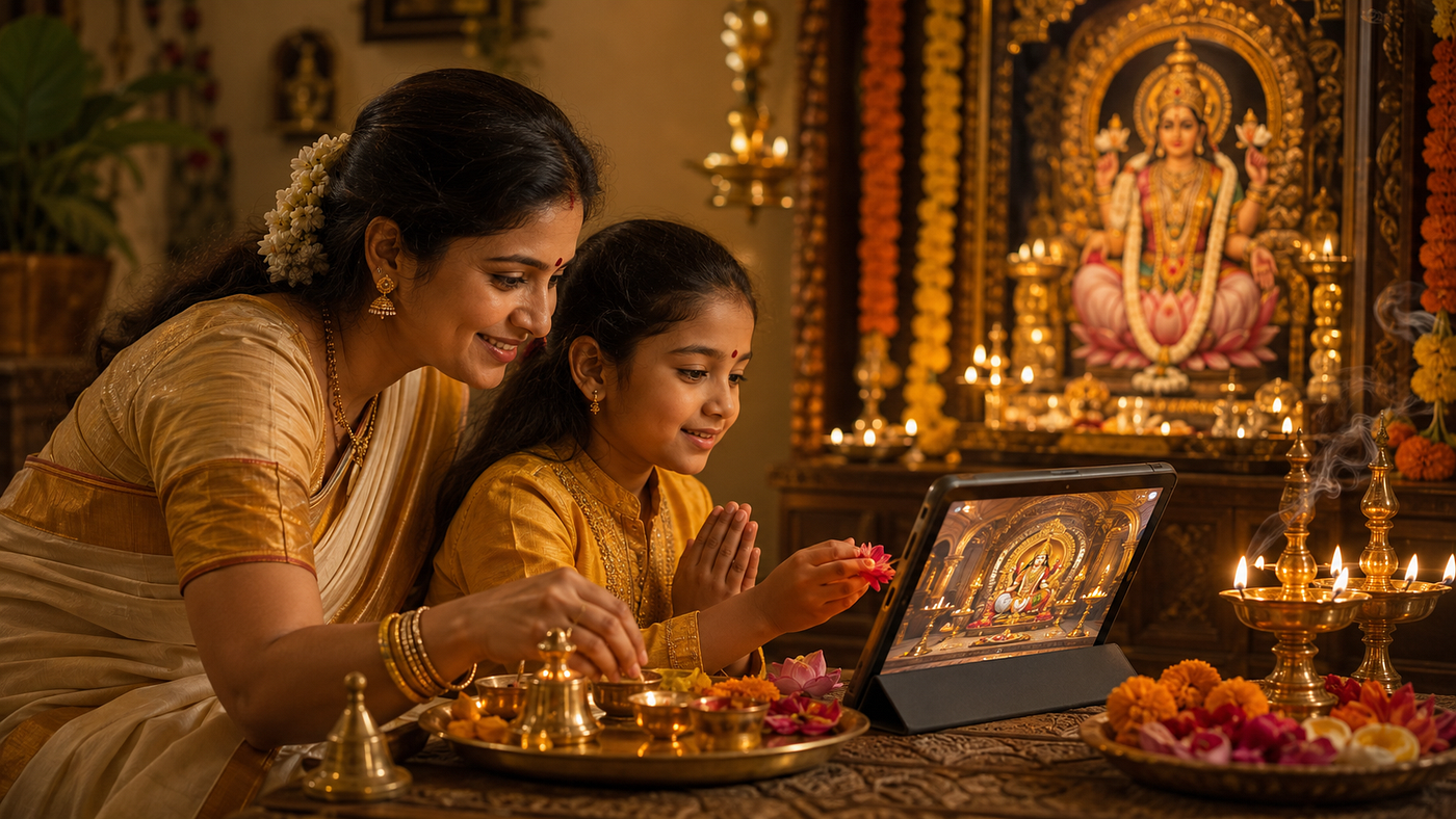 Shreelok: Helping Children Experience Tradition, Not Just Hear About It