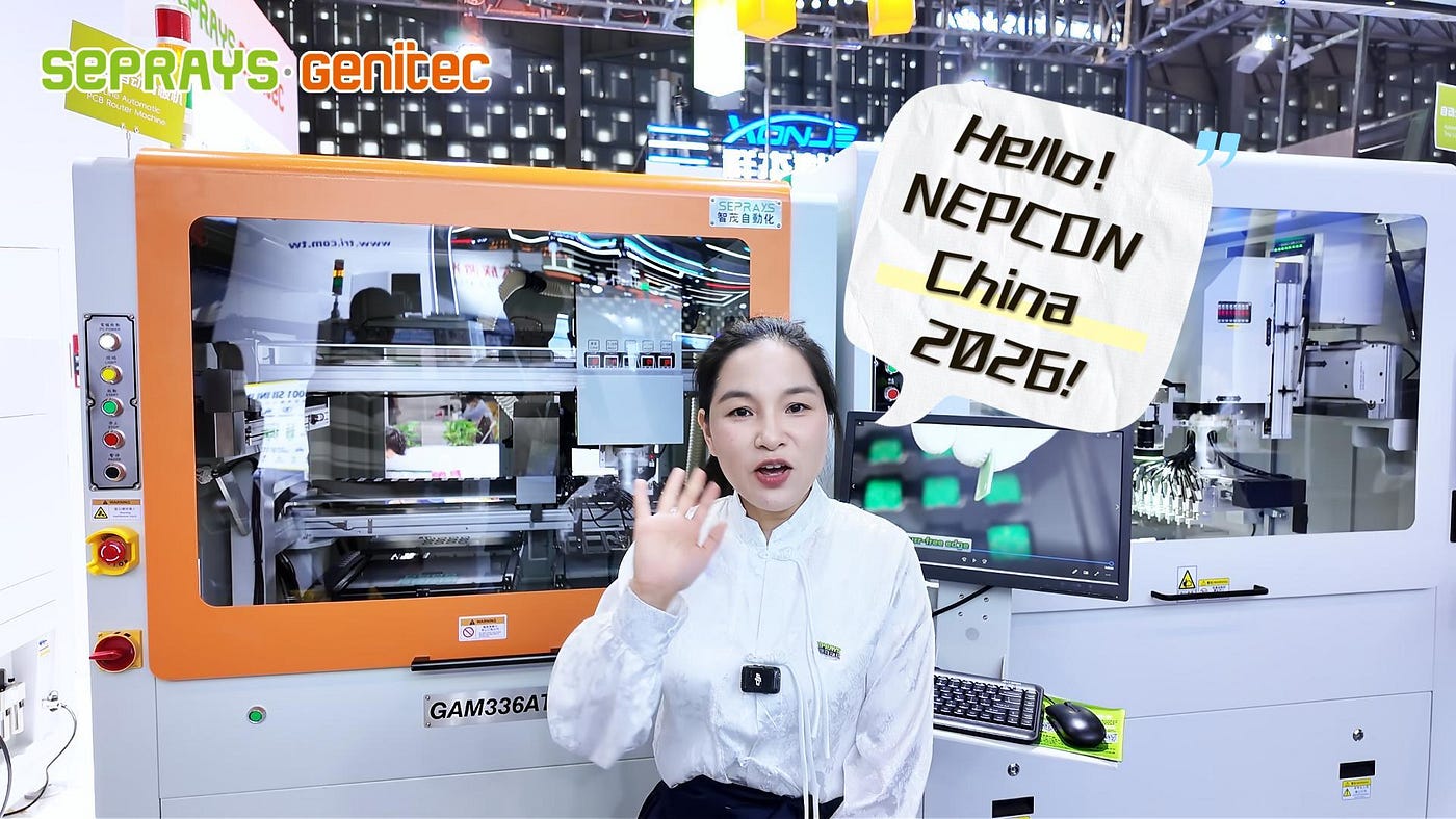 Live at NEPCON Shanghai 2026: Fully Automated Inline PCB Depaneling Solution