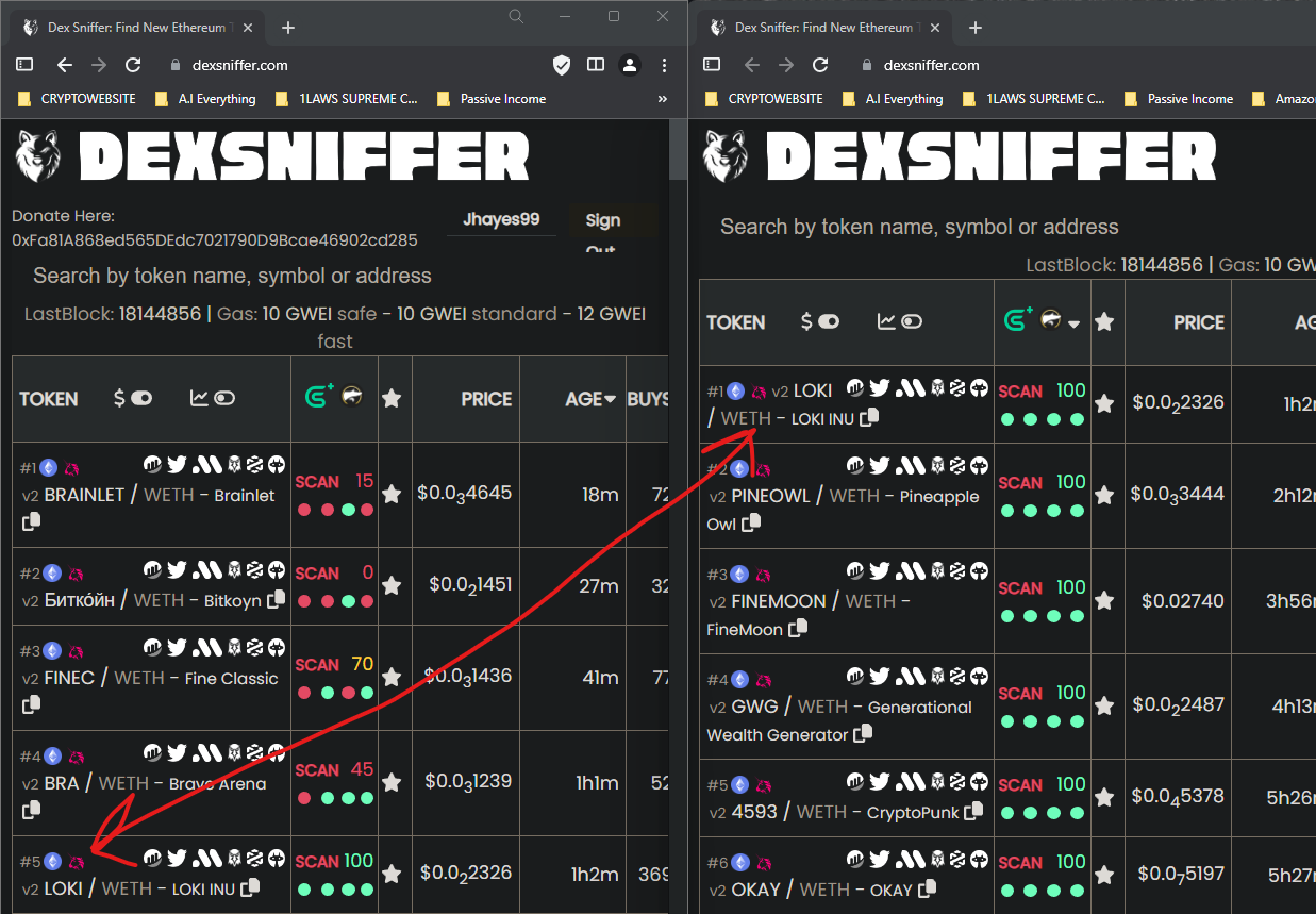DEX Sniffer 100XGems Solved: How to get the GEMS everytime, Not Cap Must  Read | by Dexsniffer.com | Medium