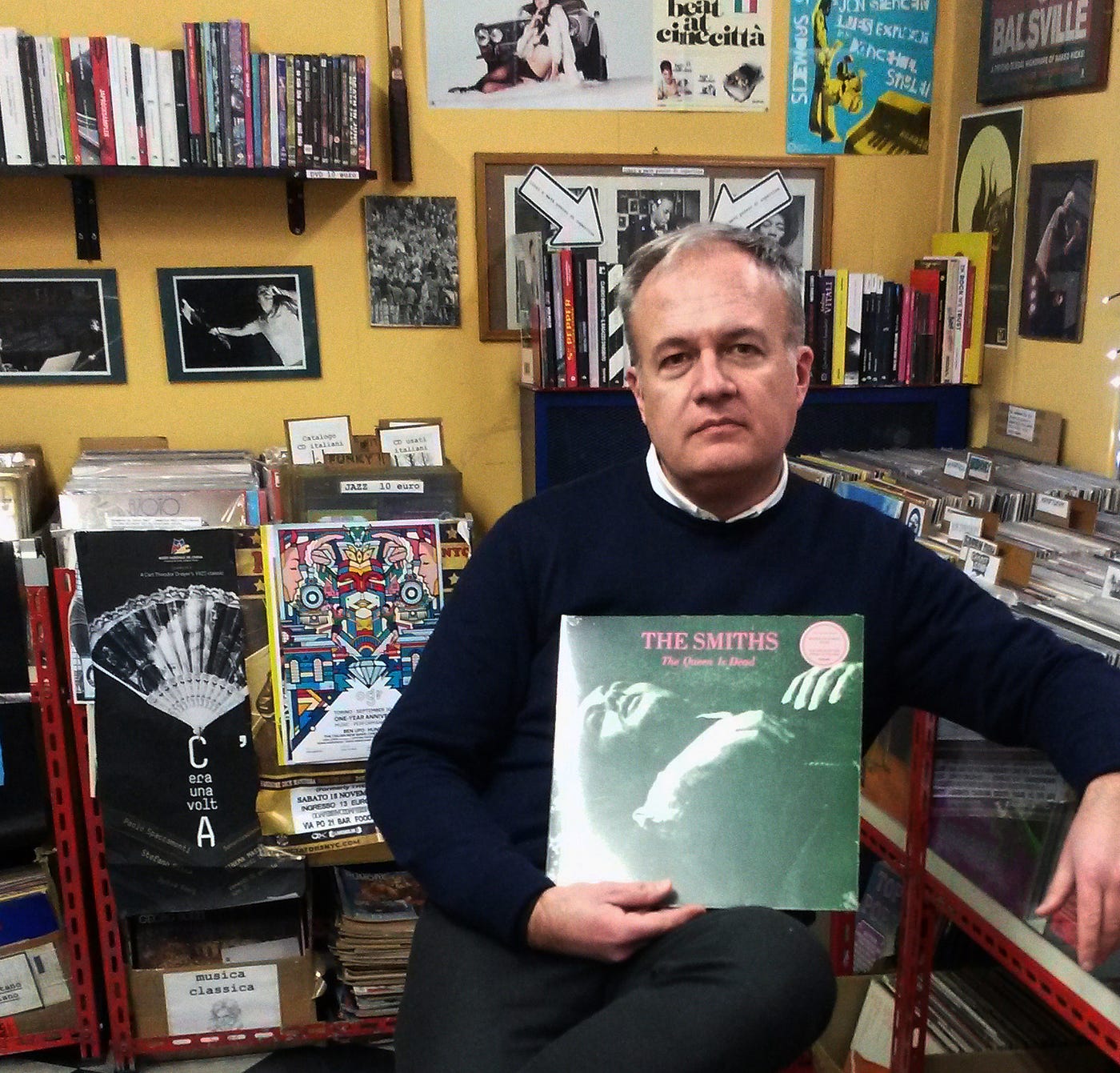 “…all’epoca selezionavo soprattutto dischi Dark e New Wave…”