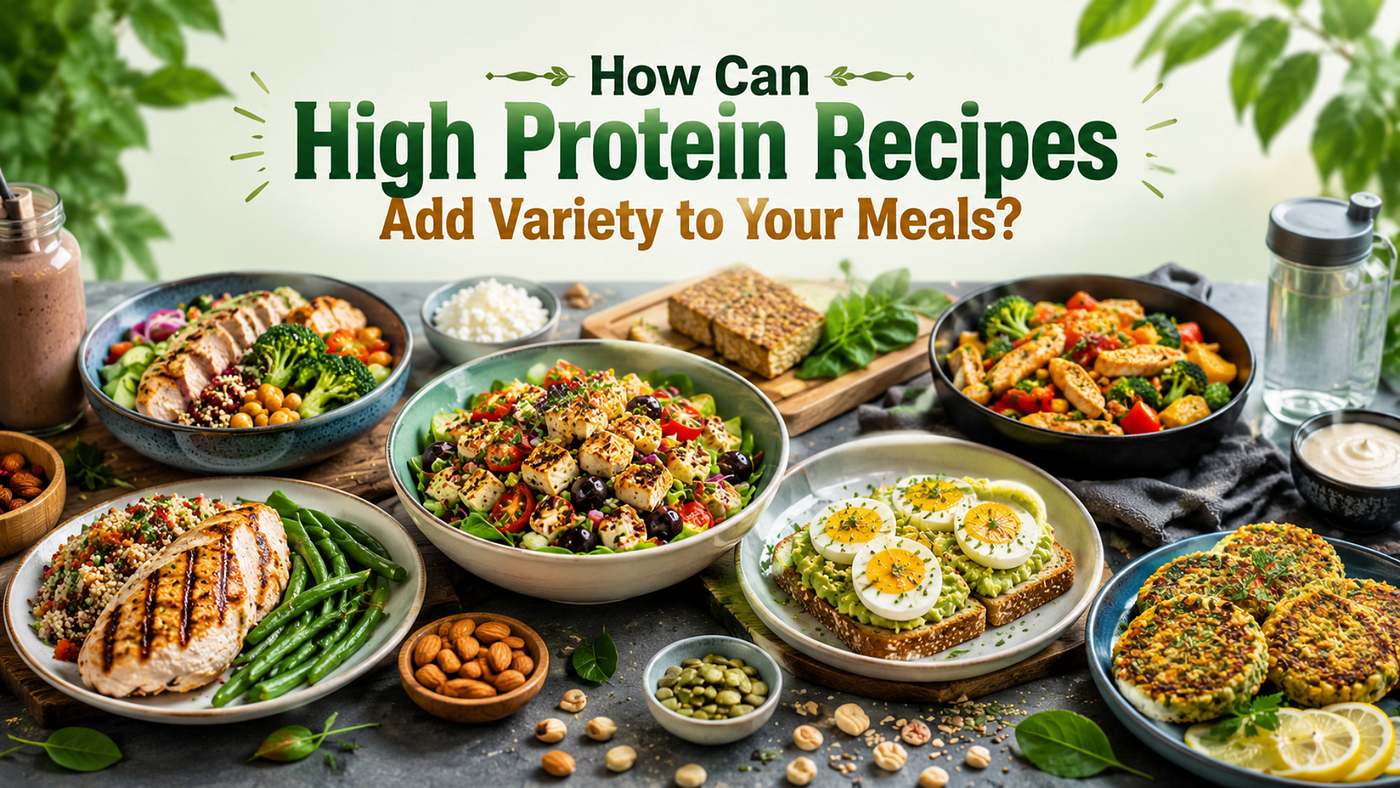 How Can High Protein Recipes Add Variety to Your Meals?