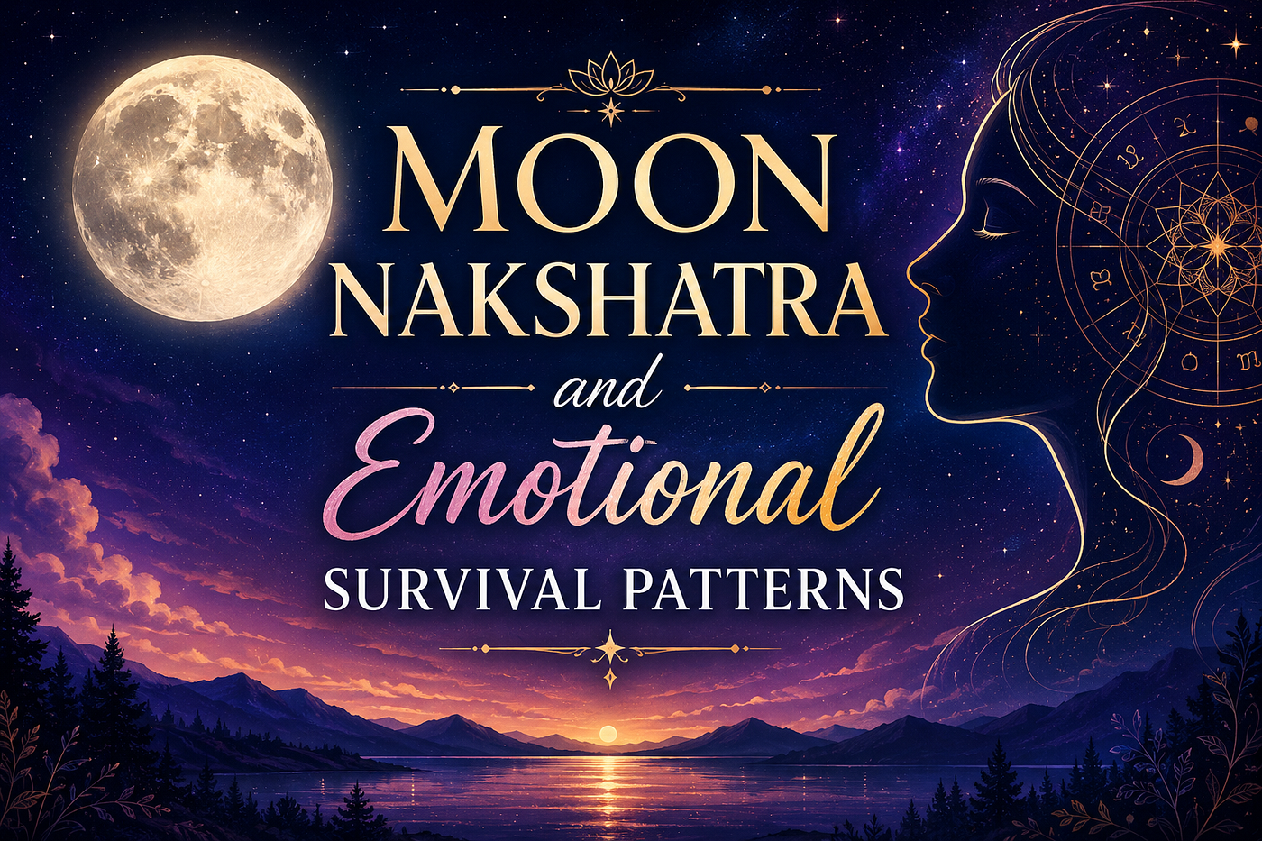 Moon Nakshatra and Emotional Survival Patterns.