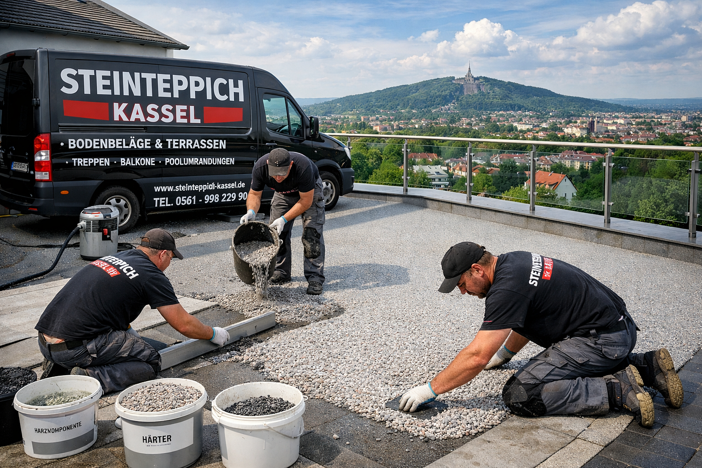 Steinteppich Verlegung außen Kassel — Qualifizierte Firmen & Beratung