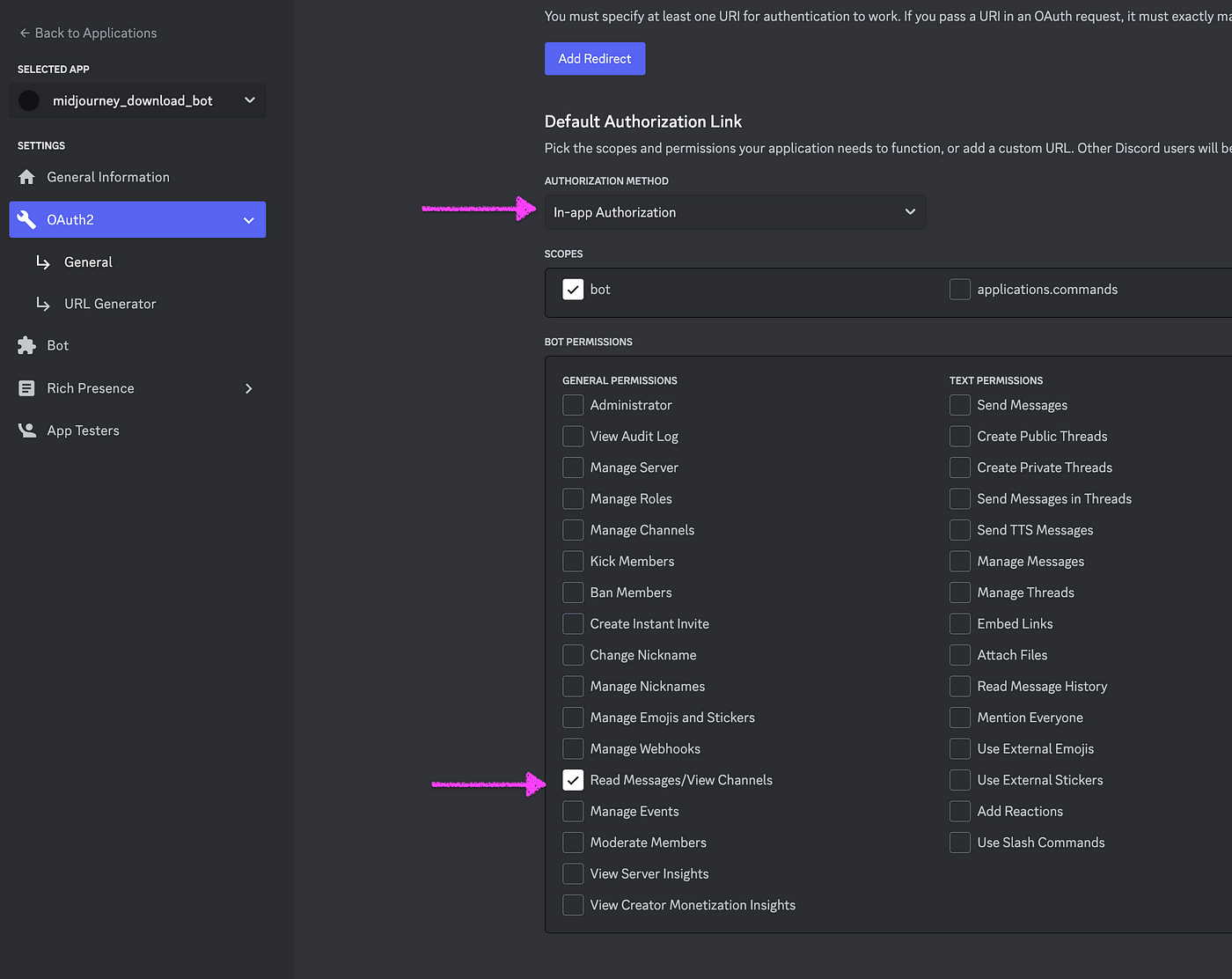 How to Create a Discord Bot to Download Midjourney Images