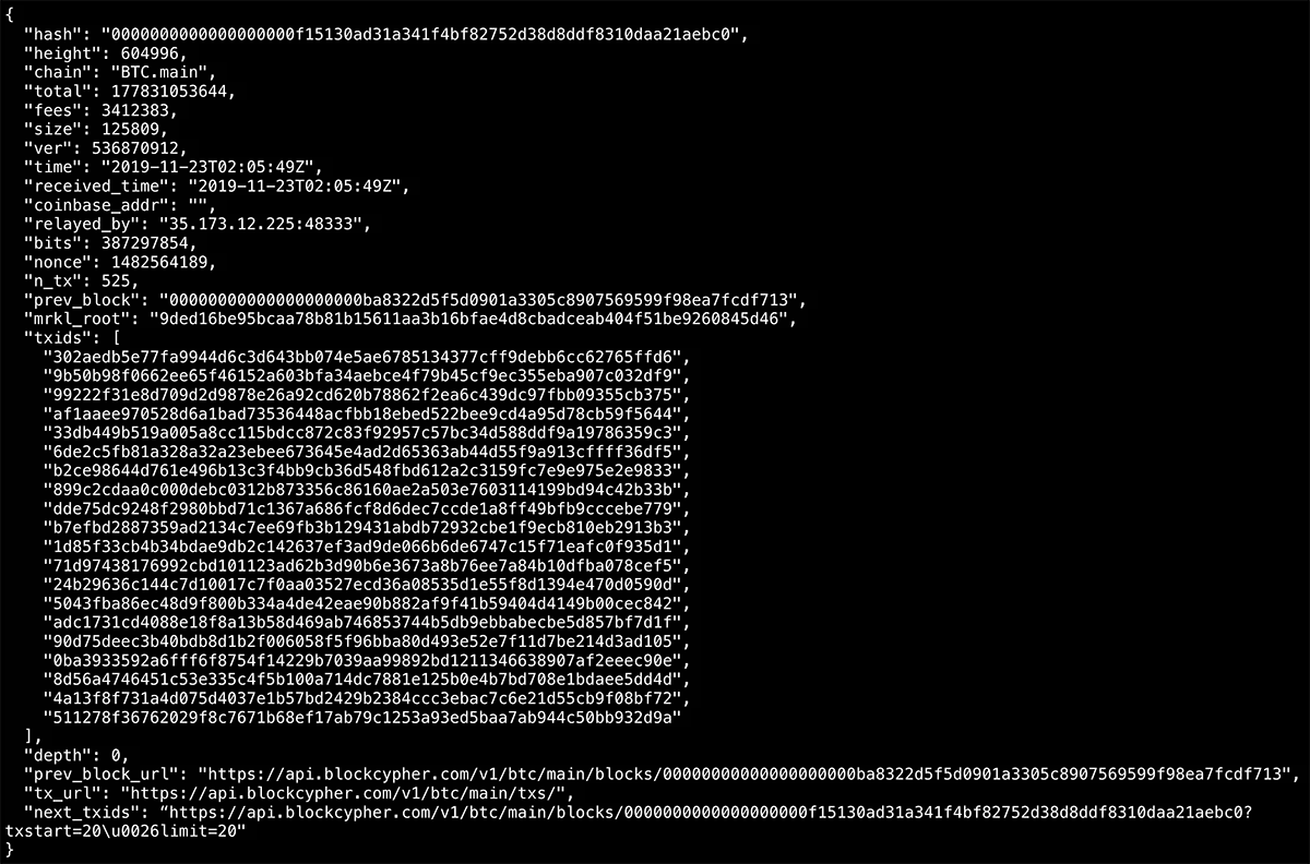 Using The Blockcypher API To Interact With The Bitcoin Blockchain | by  VTECH | 0xCODE | Medium