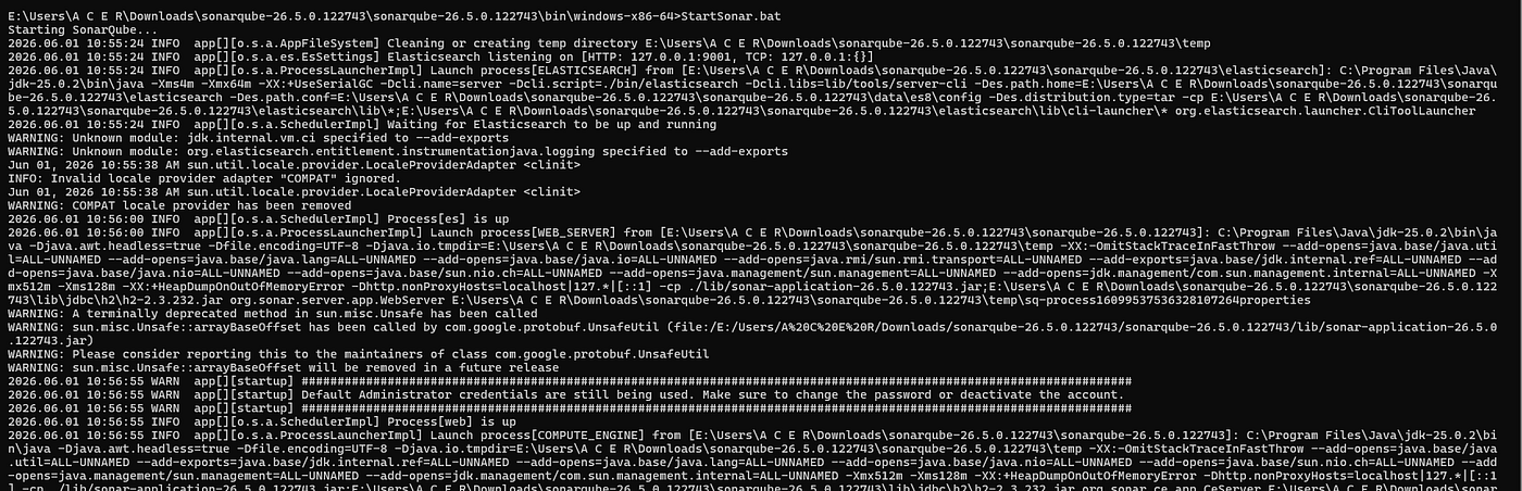 SonarQube Local Installation Guide— Windows & Linux