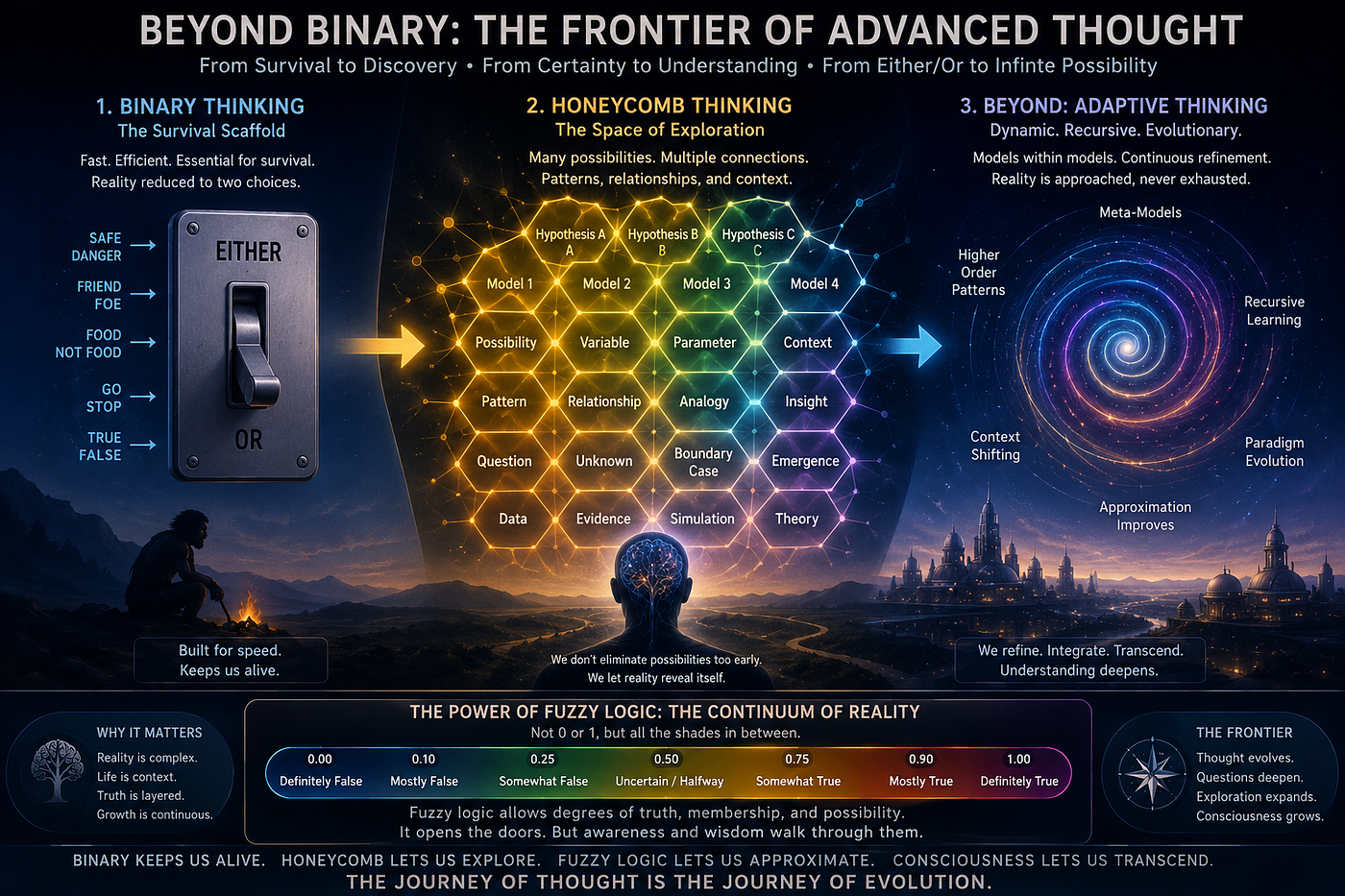 Beyond Fuzzy Logic: The Frontier of Learning Advanced Thought