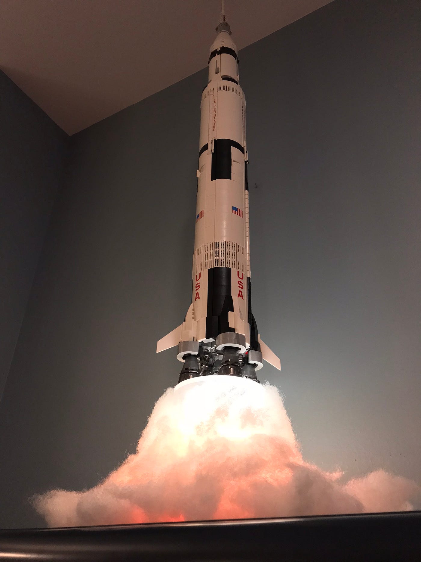 Making a Lego Saturn V blast off! | by Asa Miller | Medium