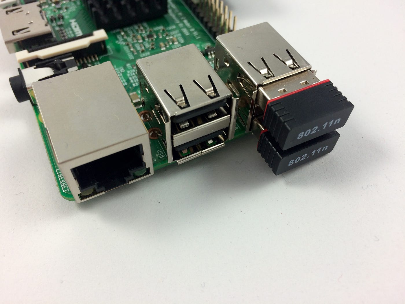 Adding a Second Wireless Adaptor to a Raspberry Pi for Network Monitoring |  by Alasdair Allan | Medium