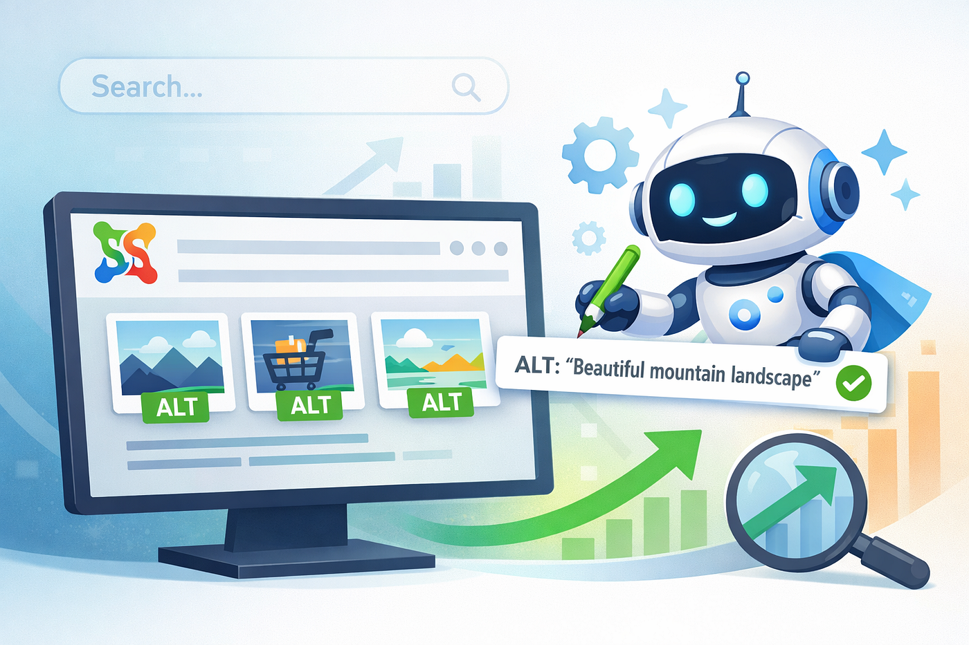 Joomla Images Not Ranking? Solve SEO Issues with an AI Alt Text Generator