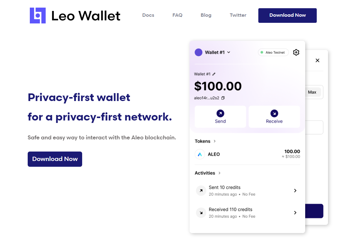Exploring private wallets for Aleo: a comprehensive guide | by HEORHII  YABLONSKYI | Medium